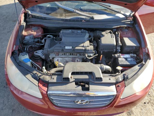 KMHDU46D28U430569 - 2008 HYUNDAI ELANTRA GLS RED photo 11