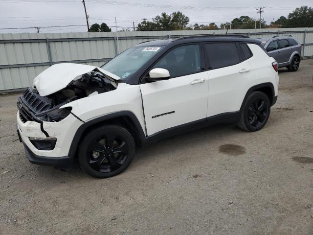 3C4NJCBB9KT612867 - 2019 JEEP COMPASS LATITUDE WHITE photo 1