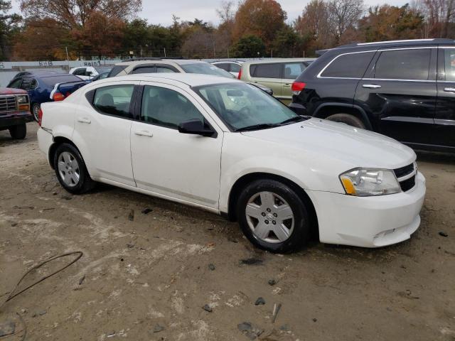 1B3LC46R28N260112 - 2008 DODGE AVENGER SE WHITE photo 4