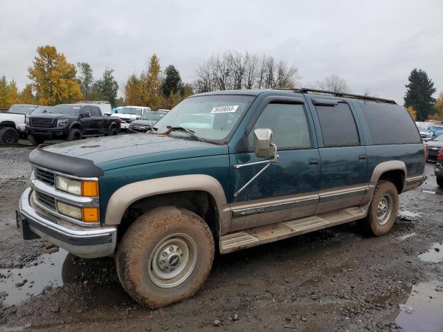 1GNGK26N0SJ390299 - 1995 CHEVROLET SUBURBAN K2500 GREEN photo 1