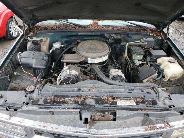 1GNGK26N0SJ390299 - 1995 CHEVROLET SUBURBAN K2500 GREEN photo 12