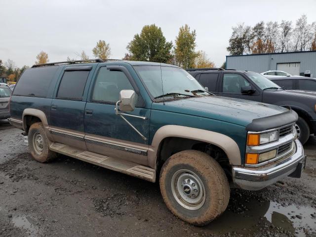 1GNGK26N0SJ390299 - 1995 CHEVROLET SUBURBAN K2500 GREEN photo 4