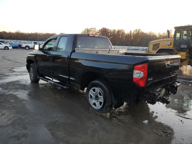 5TFUM5F1XGX065135 - 2016 TOYOTA TUNDRA DOUBLE CAB SR/SR5 BLACK photo 2