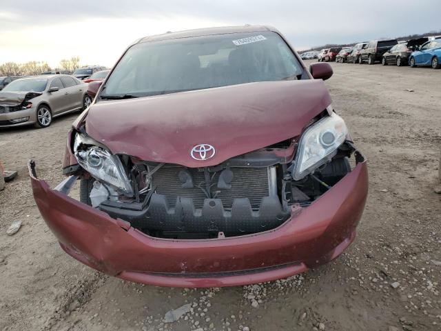 5TDYZ3DC0HS771209 - 2017 TOYOTA SIENNA XLE RED photo 5