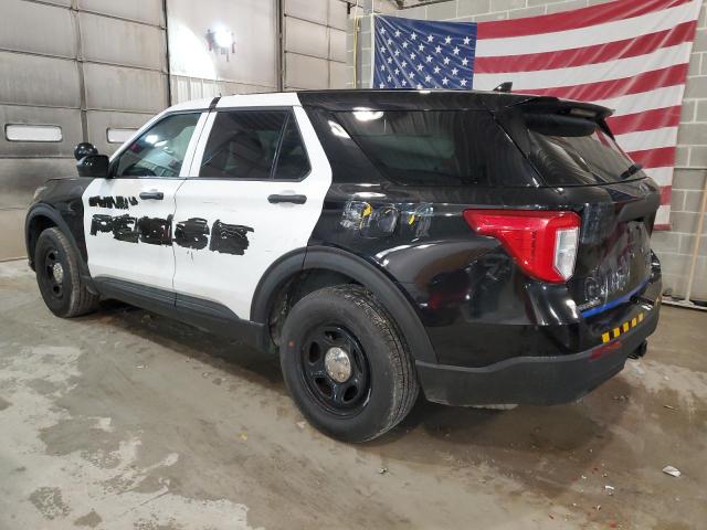 1FM5K8AB6LGA83696 - 2020 FORD EXPLORER POLICE INTERCEPTOR TWO TONE photo 2