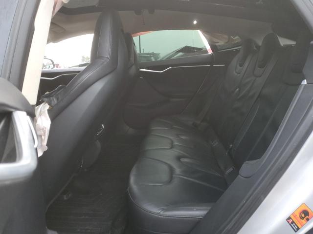 5YJSA1CP1DFP21116 - 2013 TESLA MODEL S Արծաթագույն լուսանկար 10