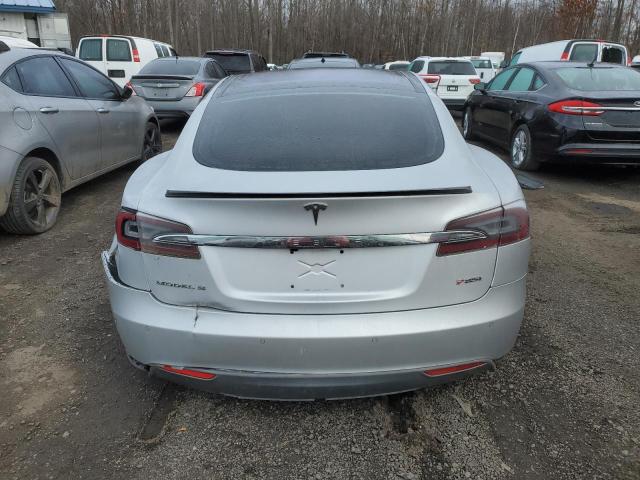 5YJSA1CP1DFP21116 - 2013 TESLA MODEL S Արծաթագույն լուսանկար 6