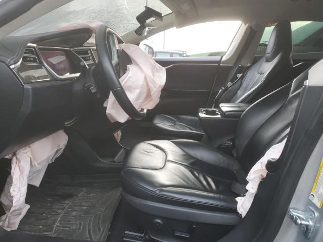 5YJSA1CP1DFP21116 - 2013 TESLA MODEL S Արծաթագույն լուսանկար 7