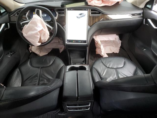 5YJSA1CP1DFP21116 - 2013 TESLA MODEL S Արծաթագույն լուսանկար 8