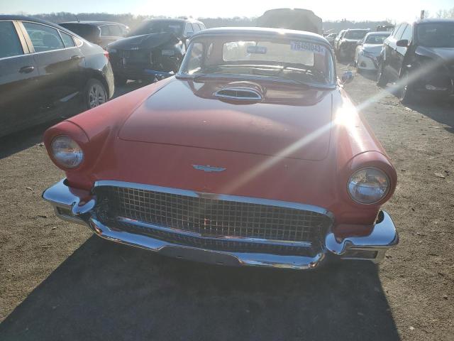 D7FH163797 - 1957 FORD THUNDERBIR RED photo 5