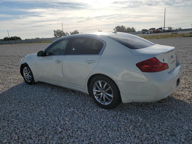 JNKBV61E38M206276 - 2008 INFINITI G35 WHITE photo 2