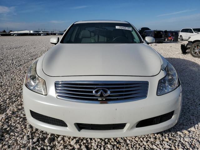 JNKBV61E38M206276 - 2008 INFINITI G35 WHITE photo 5