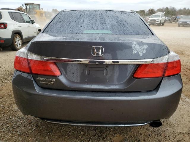 1HGCR2F30DA235080 - 2013 HONDA ACCORD LX GRAY photo 6