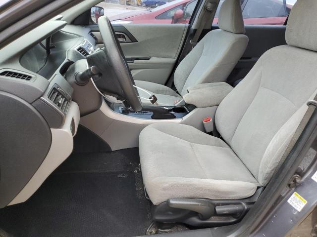 1HGCR2F30DA235080 - 2013 HONDA ACCORD LX GRAY photo 7