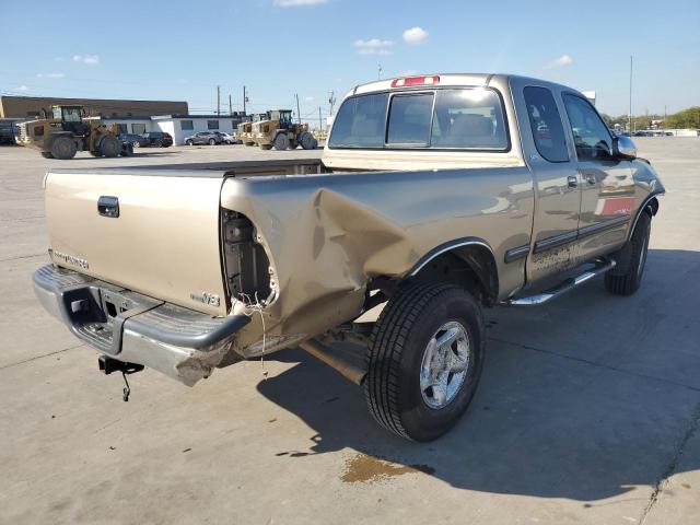 5TBRT34112S327776 - 2002 TOYOTA TUNDRA ACCESS CAB ოქროსფერი ფოტო 3