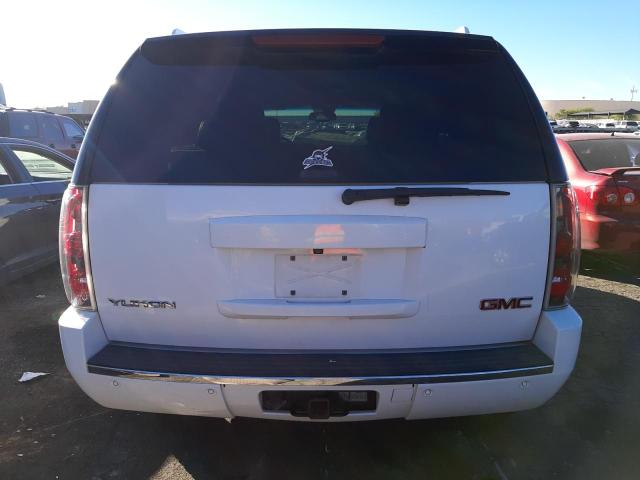 1GKFK63857J316592 - 2007 GMC YUKON DENALI WHITE photo 6