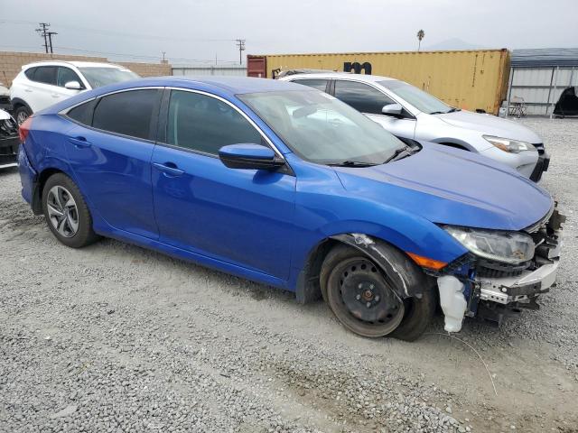 2HGFC2F68KH556985 - 2019 HONDA CIVIC LX BLUE photo 4