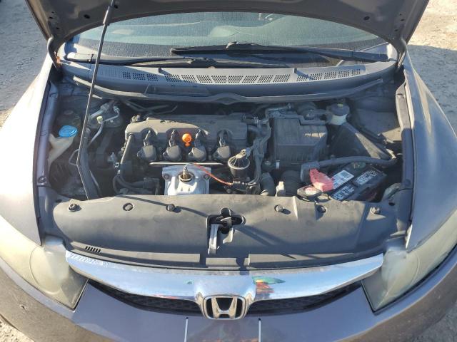 2HGFA1F5XAH515649 - 2010 HONDA CIVIC LX GRAY photo 11