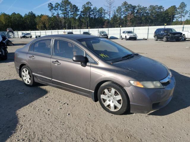 2HGFA1F5XAH515649 - 2010 HONDA CIVIC LX GRAY photo 4