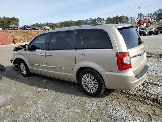 2C4RC1GG7ER111133 - 2014 CHRYSLER TOWN & COU LIMITED GOLD photo 2