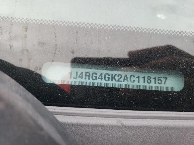 1J4RG4GK2AC118157 - 2010 JEEP COMMANDER SPORT Rosa Foto 12