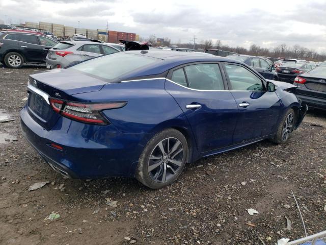 1N4AA6AV8KC377097 - 2019 NISSAN MAXIMA S BLUE photo 3