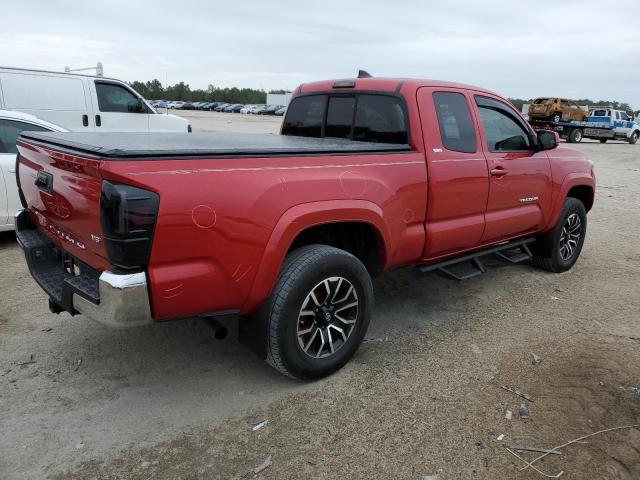 5TFRZ5CN4JX060146 - 2018 TOYOTA TACOMA ACCESS CAB ბურგუნდია ფოტო 3