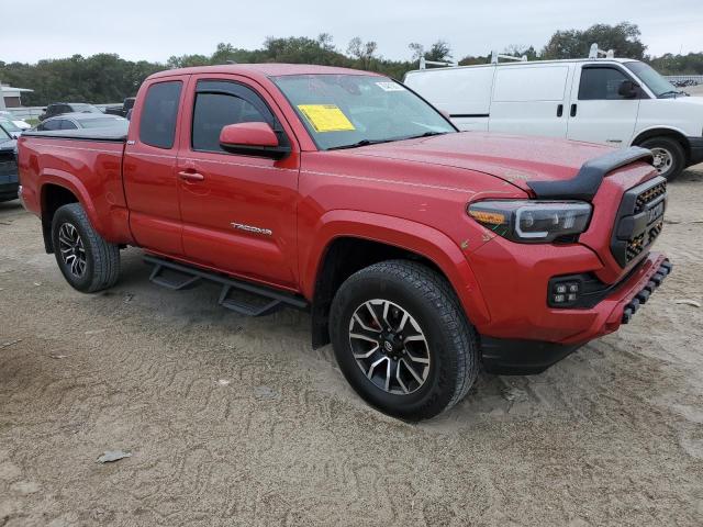 5TFRZ5CN4JX060146 - 2018 TOYOTA TACOMA ACCESS CAB ბურგუნდია ფოტო 4