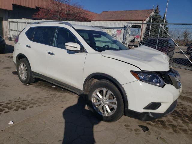 KNMAT2MV8GP615636 - 2016 NISSAN ROGUE S WHITE photo 4