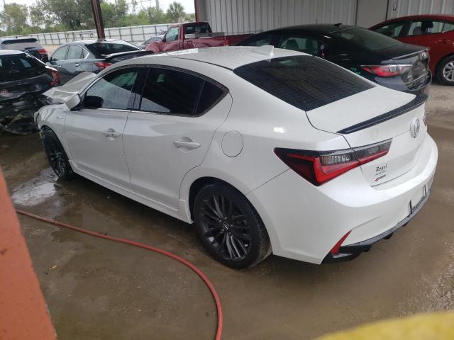 19UDE2F81KA011681 - 2019 ACURA ILX PREMIUM A-SPEC WHITE photo 2