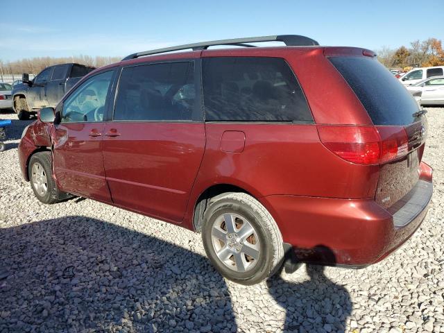 5TDZA22C44S206724 - 2004 TOYOTA SIENNA XLE RED photo 2