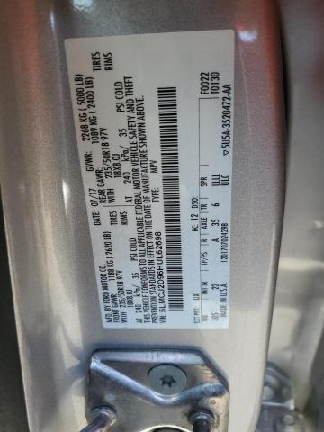 5LMCJ2D96HUL62698 - 2017 LINCOLN MKC SELECT 银色 照片 13