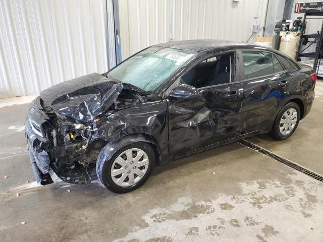 3KPA24AD1ME427918 - 2021 KIA RIO LX BLACK photo 1