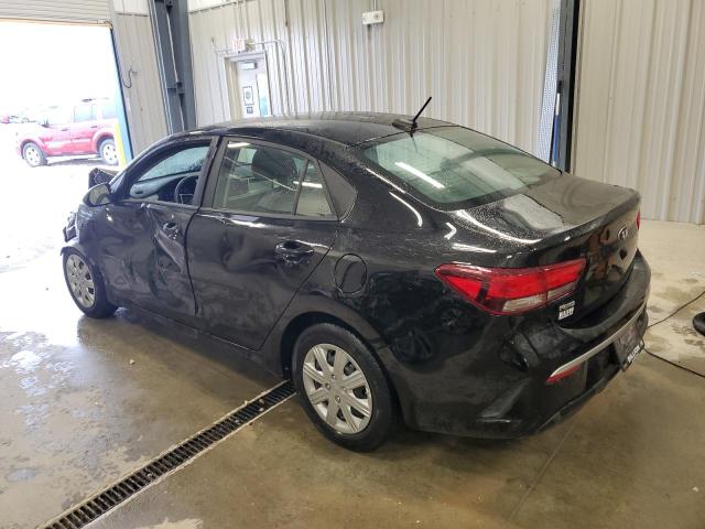 3KPA24AD1ME427918 - 2021 KIA RIO LX BLACK photo 2