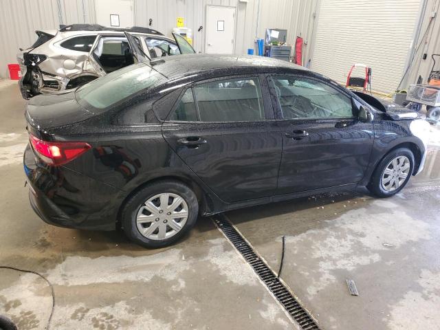 3KPA24AD1ME427918 - 2021 KIA RIO LX BLACK photo 3