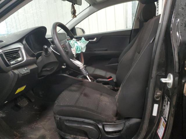 3KPA24AD1ME427918 - 2021 KIA RIO LX BLACK photo 7