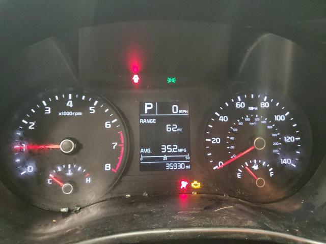 3KPA24AD1ME427918 - 2021 KIA RIO LX BLACK photo 9
