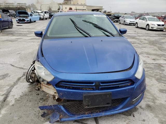 1C3CDFBAXDD257258 - 2013 DODGE DART SXT BLUE photo 5