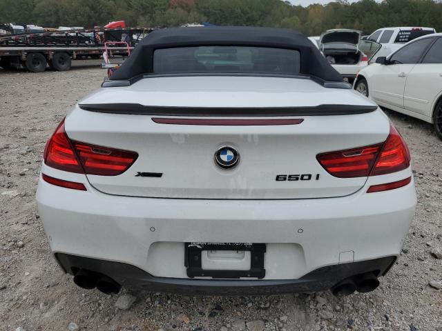 WBAYP1C57ED216680 - 2014 BMW 650 XI WHITE photo 6