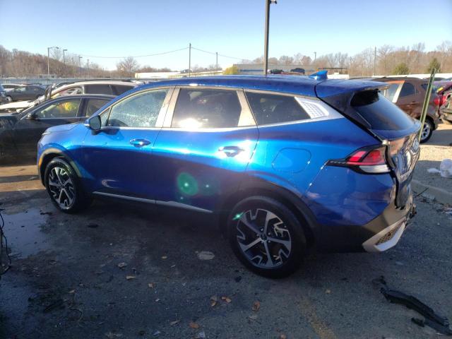 5XYK33AFXPG075314 - 2023 KIA SPORTAGE EX BLUE photo 2