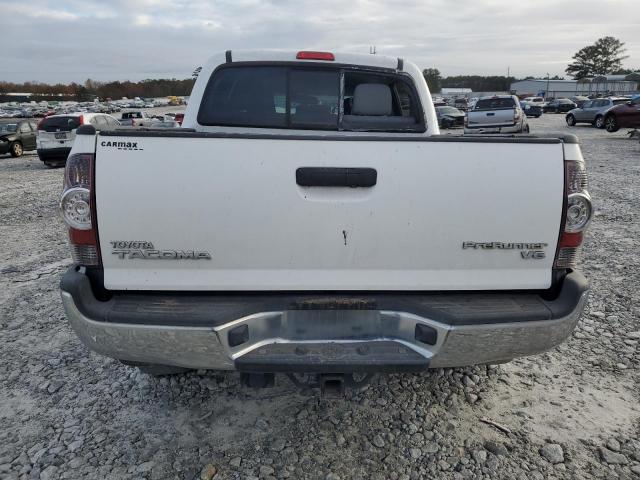 5TFJU4GN0DX049648 - 2013 TOYOTA TACOMA DOUBLE CAB PRERUNNER WHITE photo 6