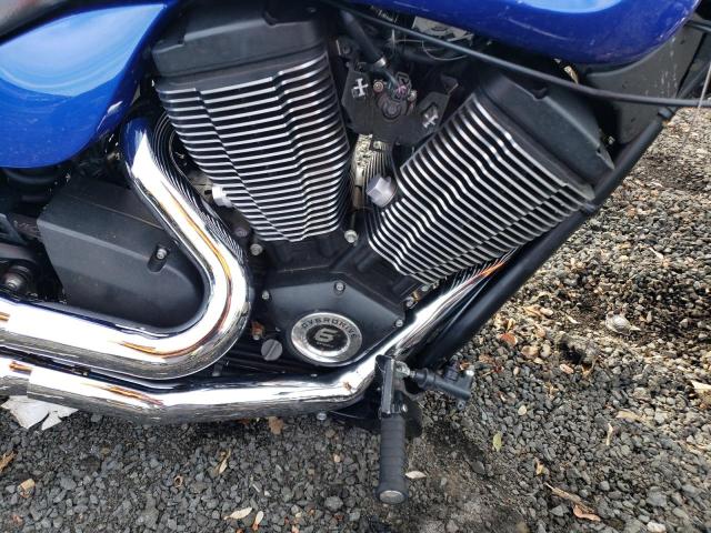 5VPHS36D393008258 - 2009 VICTORY MOTORCYCLES HAMMER S BLUE photo 7