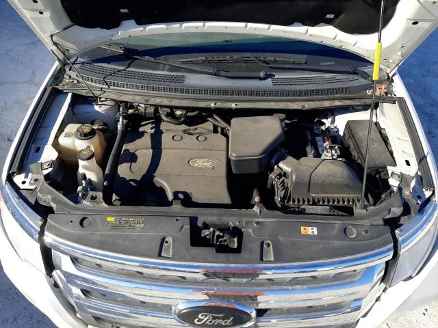 2FMDK4JC0DBB57622 - 2013 FORD EDGE SEL WHITE photo 12