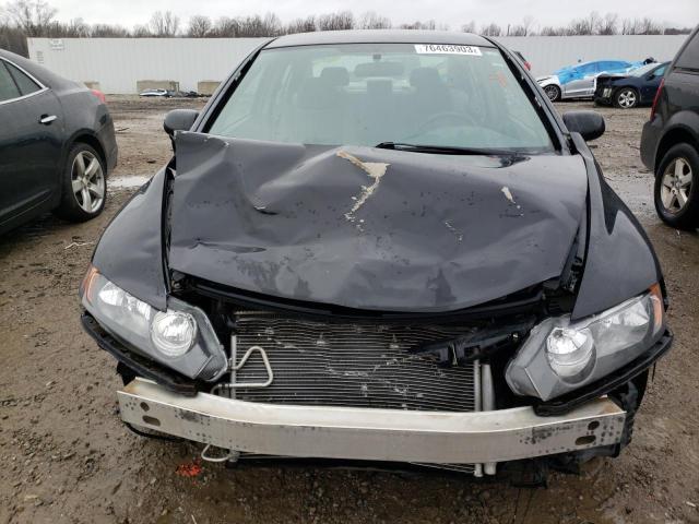 19XFA1F58AE002894 - 2010 HONDA CIVIC LX BLACK photo 5