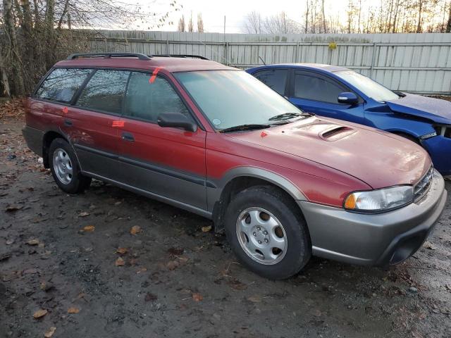 4S3BG6851V7602976 - 1997 SUBARU LEGACY OUTBACK BURGUNDY photo 4