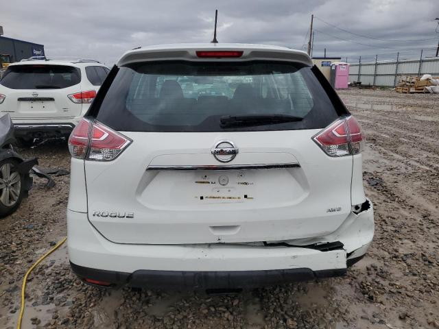 5N1AT2MV5GC807146 - 2016 NISSAN ROGUE S WHITE photo 6