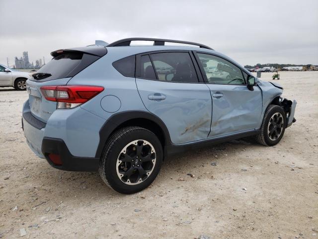 JF2GTAEC2MH373418 - 2021 SUBARU CROSSTREK PREMIUM BLUE photo 3