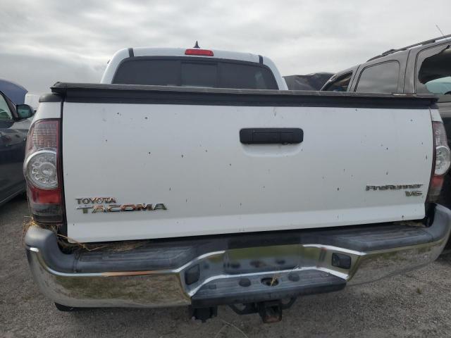5TFJU4GN8EX055795 - 2014 TOYOTA TACOMA DOUBLE CAB PRERUNNER WHITE photo 6