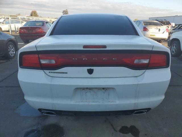 2C3CDXBG7DH689111 - 2013 DODGE CHARGER SE WHITE photo 6