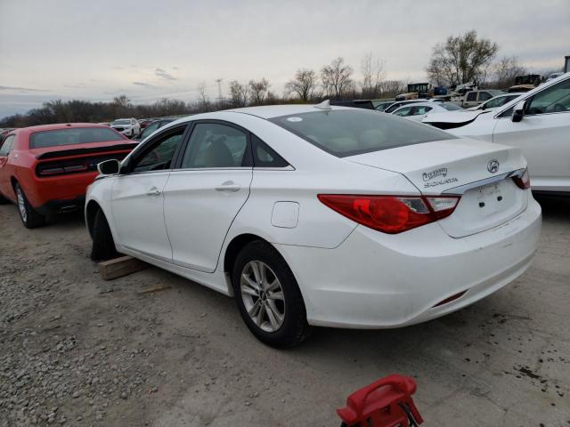 5NPEB4AC1CH501440 - 2012 HYUNDAI SONATA GLS WHITE photo 2